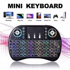 I8 Mini Wireless Keyboard Air Mouse Touchpad For Laptop Computer TVBox