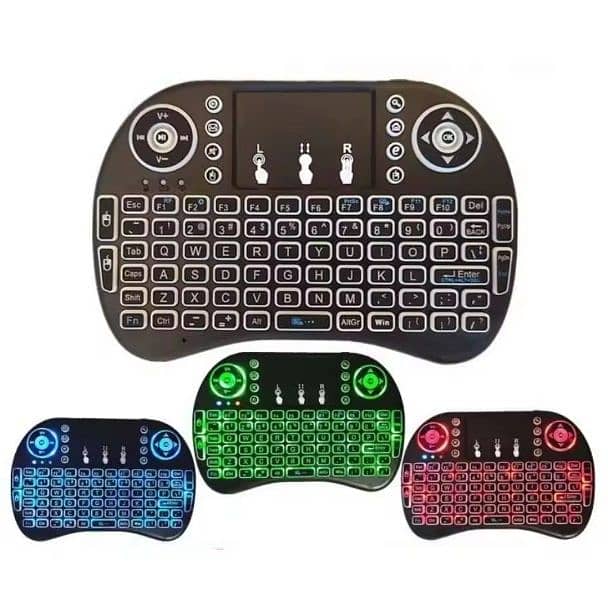 I8 Mini Wireless Keyboard Air Mouse Touchpad For Laptop Computer TVBox 5