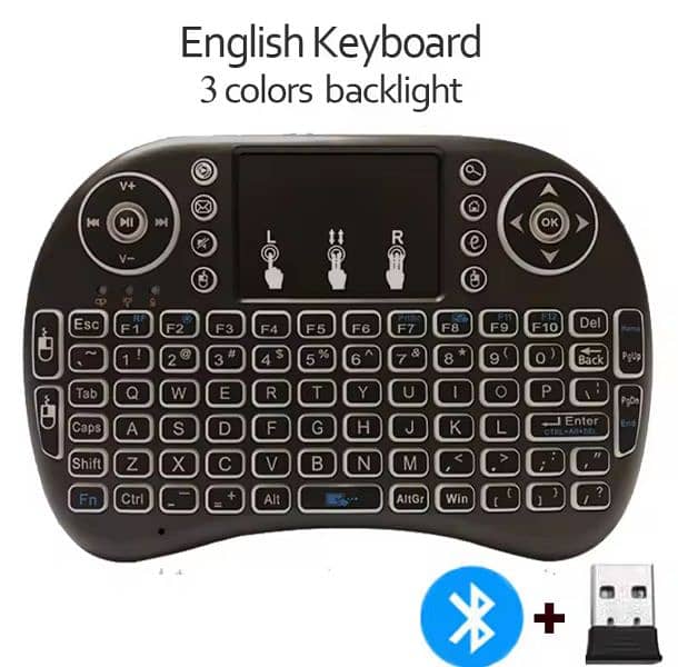 I8 Mini Wireless Keyboard Air Mouse Touchpad For Laptop Computer TVBox 6