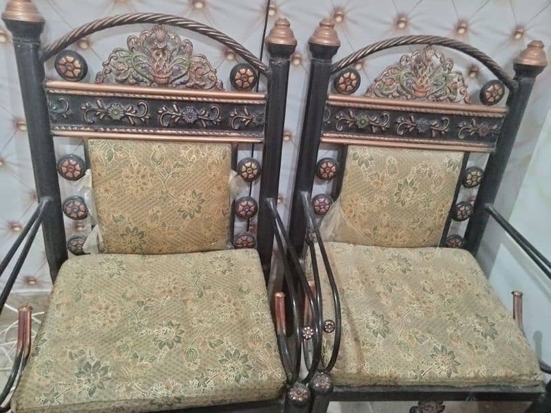 Steel sofa set 2