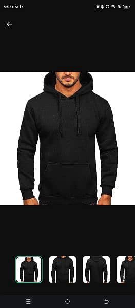 very good quality free delivery hoodie color black , blue , white 3