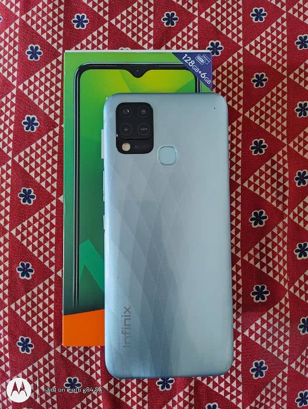 infinix hot 10s with box 1