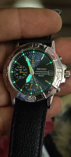 seiko chronograph