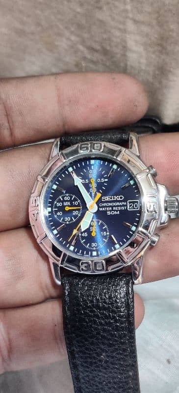 seiko chronograph 1