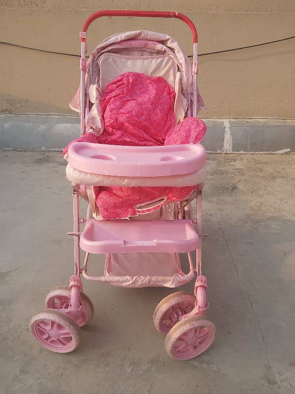 Imported pram, dual side carry 1