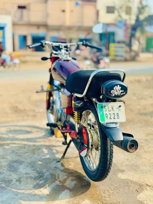 Honda CG 125 fir sale full new condition ( modified) 2