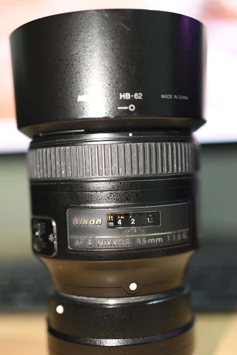 Nikon 85mm 1.8 and FTZII adopter 1