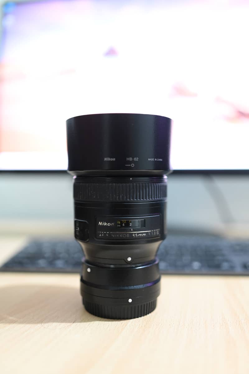 Nikon 85mm 1.8 and FTZII adopter 4