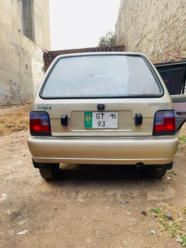 Suzuki Mehran VXR 2015 8