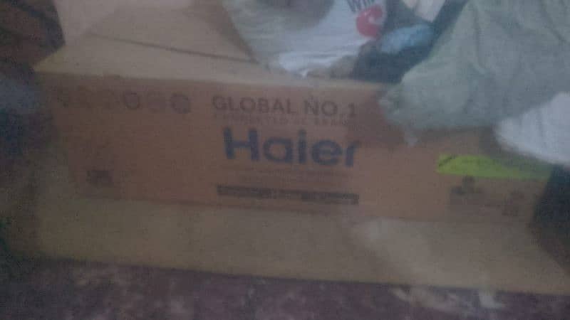 Haier DC inverter ac for sale 1.5 ton 3 months used afni gase my hi 3