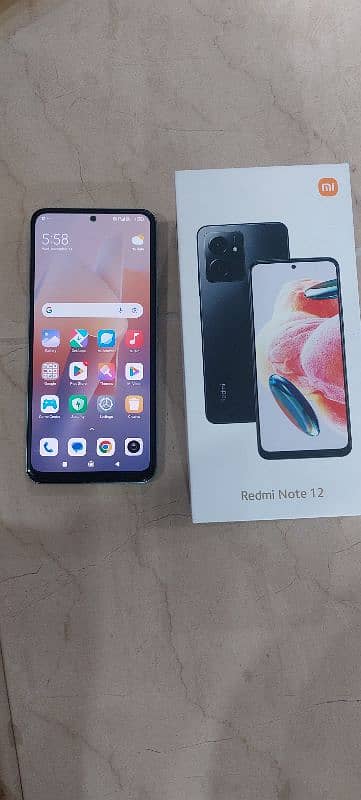 REDMI NOTE 12 256 gb varient 0