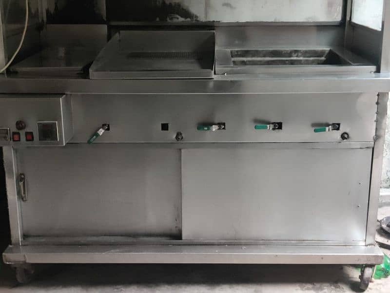 3 in one Counter grill *Hot Plate * frayer for sale 4