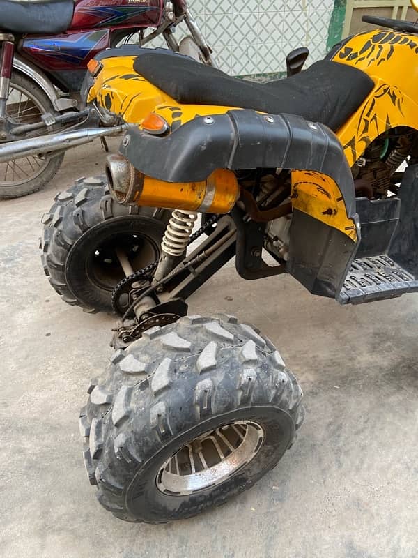 atv bike 150cc alloy rims tyre new 2