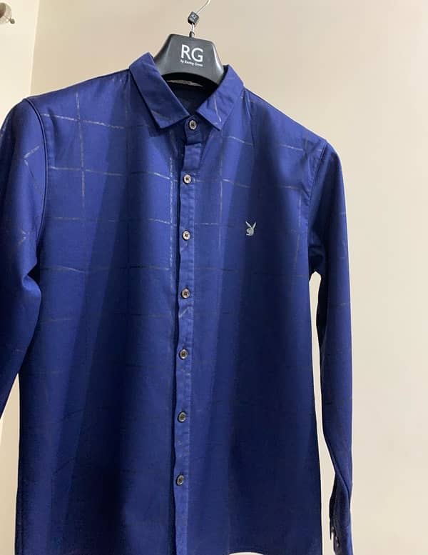 “Stylish Blue Casual Shirt - Comfortable & Trendy” 8