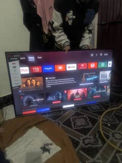 tcl led tv p8 model 50" good condition peso ke zarort hai