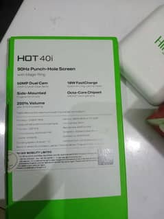 Infinix Hot 40i mobile phone for sale