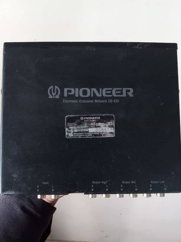 pioneer crossover network cd 635 3