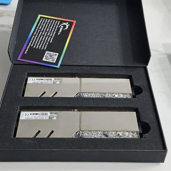 Ram: G Skill- Trident Z Royal Silver 16GB 3