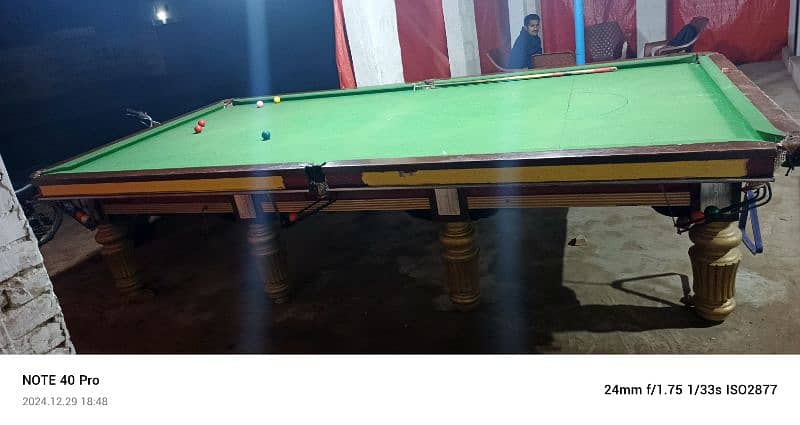 SNOOKER TABEL 6/12 3