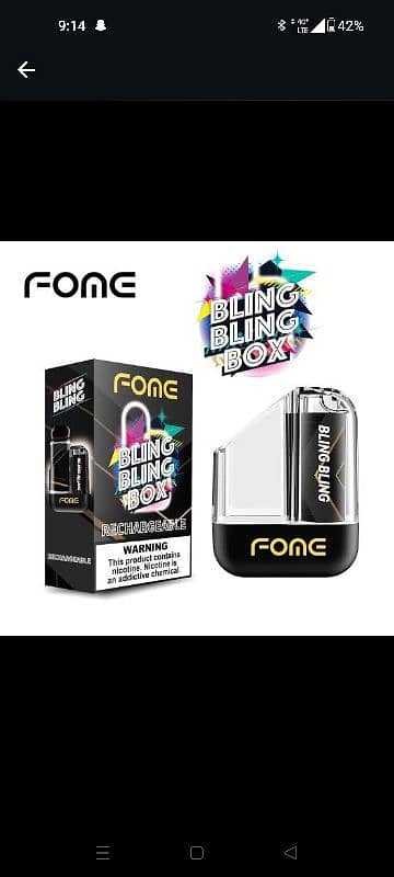 Fone pod ( refillable ) 1