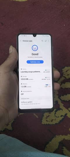 Samsung A31 4GB. RAM. 128GB ROM