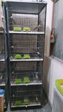 4 portion Cage for Bird