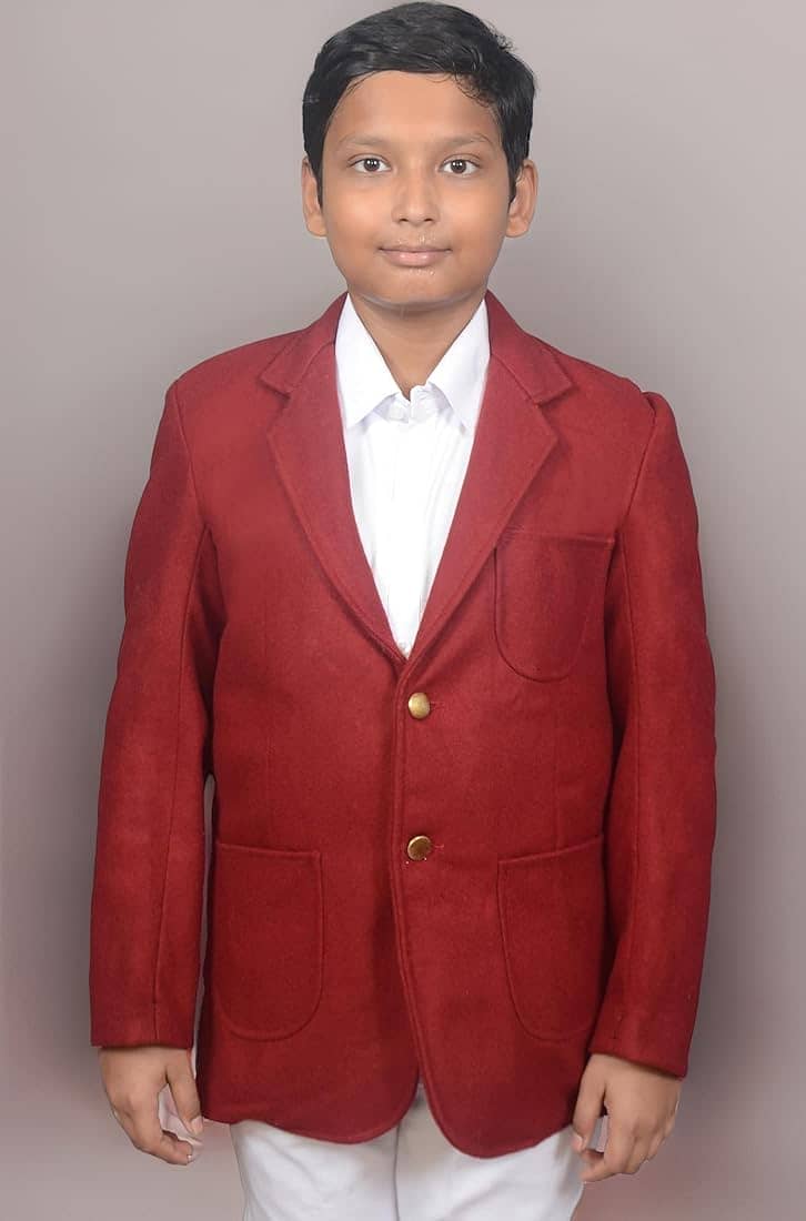 Blue and Maroon School Coats for Kids: Stylish, Durable, Comfortable 0