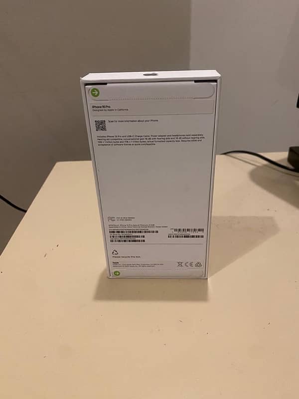 iPhone 16pro 512GB Box packed Apple sealed 0