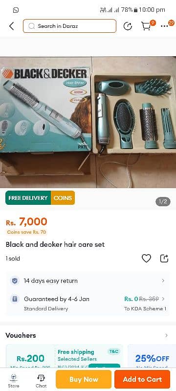 Black & Decker Hair Styler NEW (gift) 2