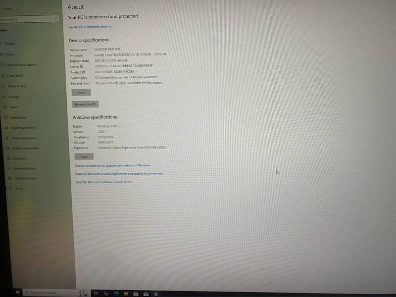 Dell Optiplex 7060 Core i5 8th gen 2