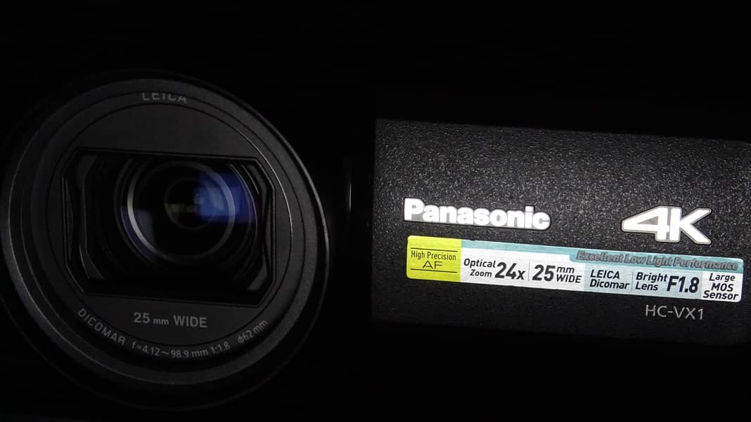 Panasonic vx1 4k camcorder handycam video camera 1