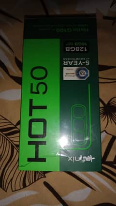 Infinix Hot 50 only. . .