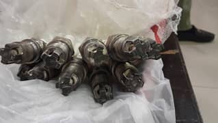 We purchased old, damaged,sacraped & used spark plugs of all gass