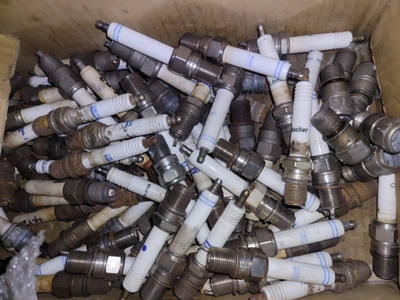 We purchased old, damaged,sacraped & used spark plugs of all gass 2