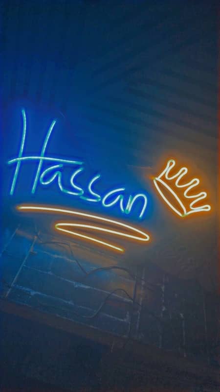 Neon signs and acrylic light plate 1