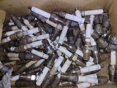 We purchased old, damaged,sacraped & used spark plugs of all gass