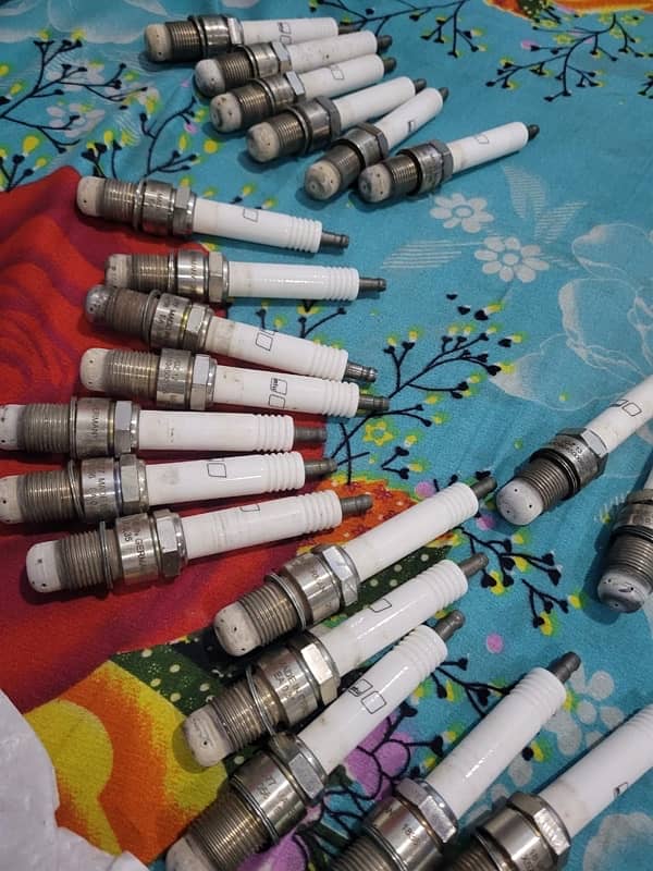 We purchased old, damaged,sacraped & used spark plugs of all gass 1