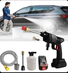 Automatic car wash gun Pressure washer Solar Cleaning Washing kit