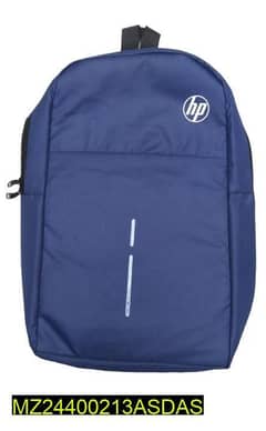 15.6 Inches Casual Backpack, Blue• Fabric: Parachute • Pattern: Plain