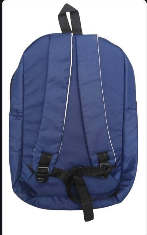 15.6 Inches Casual Backpack, Blue• Fabric: Parachute • Pattern: Plain 2