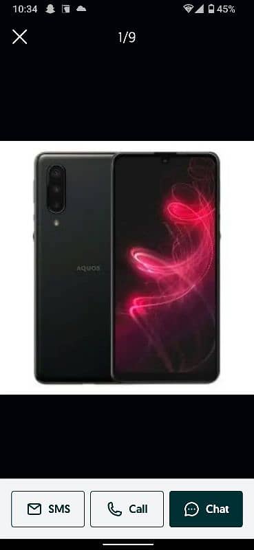 Aquos zero 5g basic 6/128 Sim working 2 month 03197327135 0