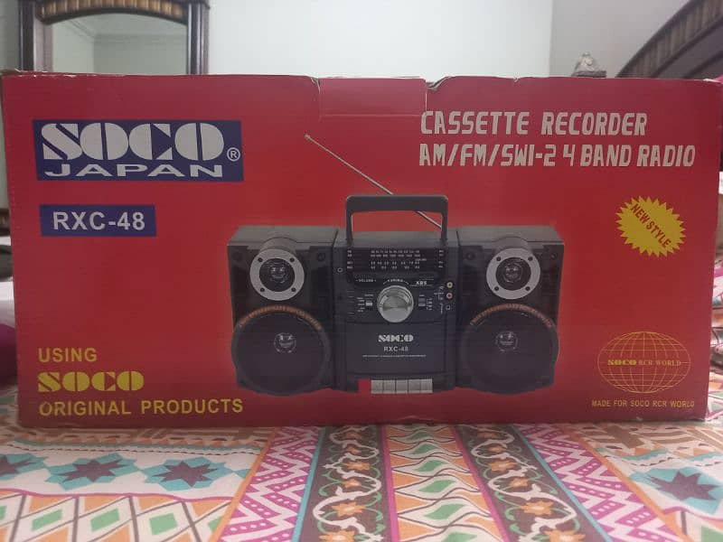 new brand Sogo Japan cassette recorder 1