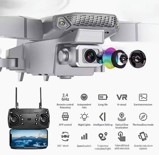 E88 pro drone camera 2