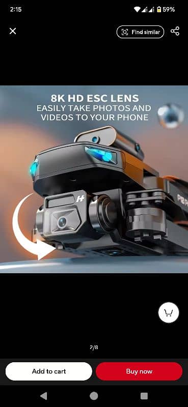 P10 pro max drone camera Wifi FPV Dual folding camera 4