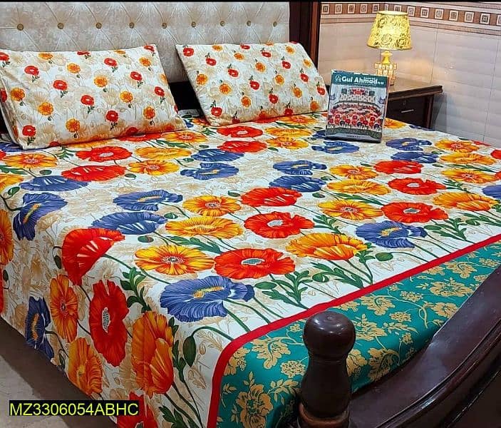 3 pcs Cotton Salonica bedding sheet 0