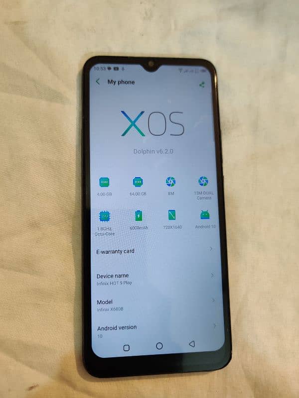 Infinix Hot 9 Play 4gb 64gb Perfectly Working | Panel Changed 3