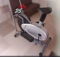 like new Elliptical cycle exercise cycling machine spin airbike bike