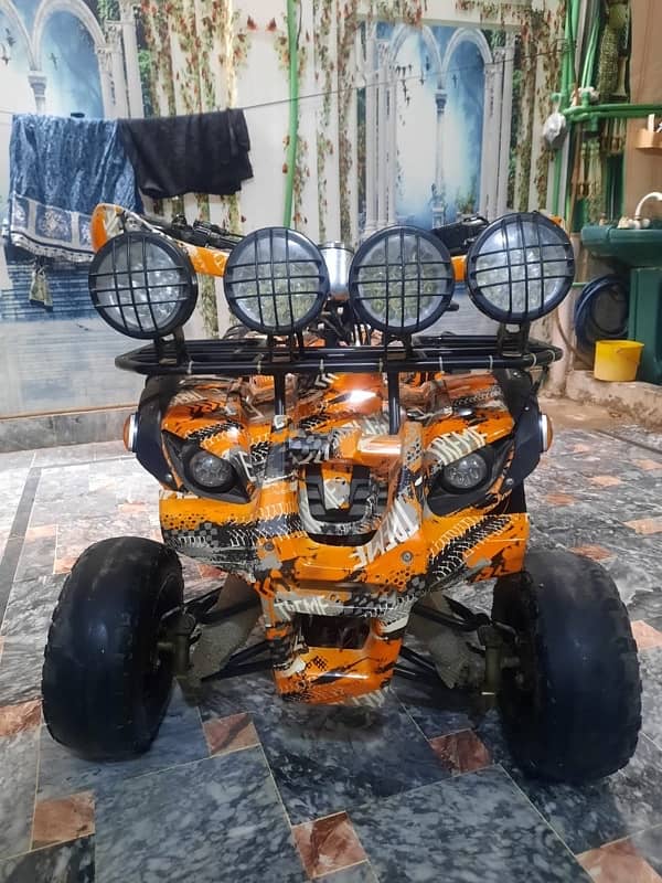 atv bike 110 cc condition new 5