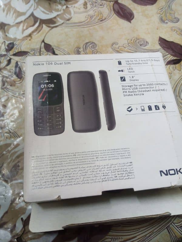 Nokia 106 new with box 2