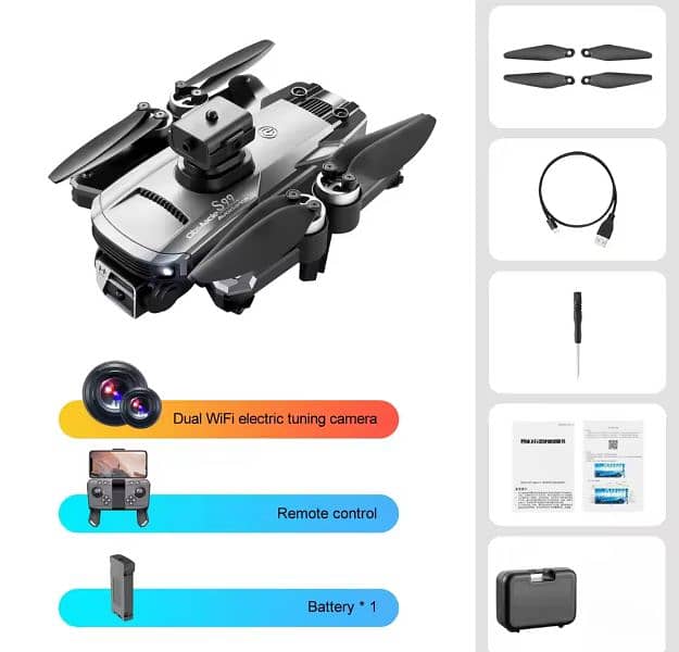 S99 Max drone camera brushless Four sided Obstacle Avoidance dual cam 5